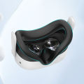 Silicone VR Face Cover Washable VR Silicone Cover with Anti-Leakage Nose Pad Face Pad for Meta 3S VR Headset. 