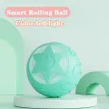 1PC 2 Modes Adjustable Interactive Cat Toy Ball,Automatic 360° Self-Rotating Rolling Ball,Rechargeable Dog Cat Pet Toy Ball with 7 Color LED Light (Diameter:41mm). 