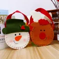 Apples Bag Decoration Santa Claus Decoration Holiday-themed Handbag Children's Christmas Handbag Christmas Handbag Elk Gift Bag New Gift Bag. 