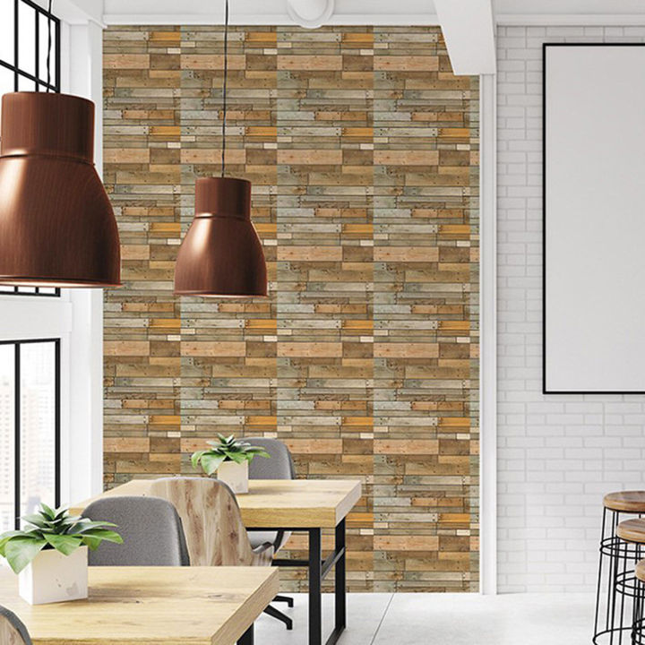 Self%20Adhesive%203D%20Brick%20Pattern%20Wall%20Decal%20Home%20Decor%20Wallpaper%20Waterproof%20Home%20Decor%20Wall%20Decal%20-%20Image%204