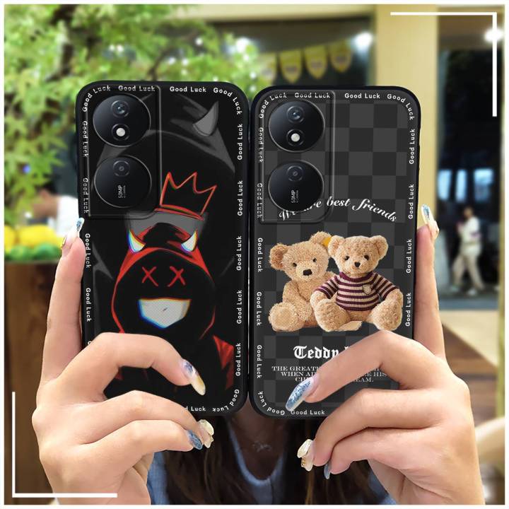 Waterproof Phone Protector Phone Case For Honor Play50 Plus/Play8T/X7b Soft case Cartoon TPU Fashion Design Anti-knock