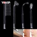 High Frequency Facial Machine Electrode Wand Acne Spot Wrinkles Remover Electrotherapy Glass Tube Beauty Therapy Puffy 4 Styles. 
