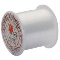 0.2-0.8mm NO Elasticity Transparent Non-Stretch Line Wire Nylon String Beading For Making Necklace Bracelet DIY. 