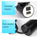 Waterproof Motorcycle 12V USB Charger Cellphone DC 5V/1A Car Charger Power Adapter with Wire for Motor Bike. 