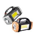3lights 7 models Rechargeable Spotlight Flashlight with Solar Panels,  High Lumen Outdoor Handheld Spot Lights and Flood Light,  Boating Hunting and Camping. 