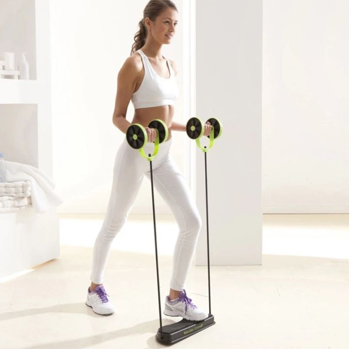 Revoflex%20Xtreme%20Abdominal%20Trainer%20Home%20Gym%20Machine%20Ab%20Wheel%20Roller%20Sport%20Bodybuilding%20Revoflex%20Xtreme%20Dobule%20Wheels%20AB%20Roller%20Pull%20Rope%20Abdominal%20Trainer%20Gym%20Equipment%20Abs%20Trainer%20-%20Image%209