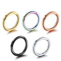 1PC Nose Ring Ear Lip Piercing Nose Ear Hoop Rings Studs Punk Jewelry. 