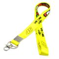 46 The Doctor Bike key tag yellow clour large fabric keychain ID tag design. 