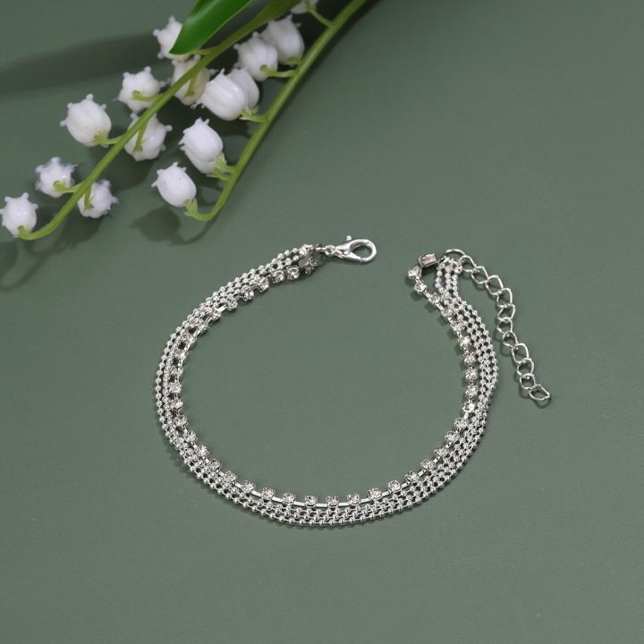 Enacolor%20%20%20Summer%20Beach%20Anklets%20Metal%20Chain%20Bead%20Chain%20Anklets%20-%20Image%206