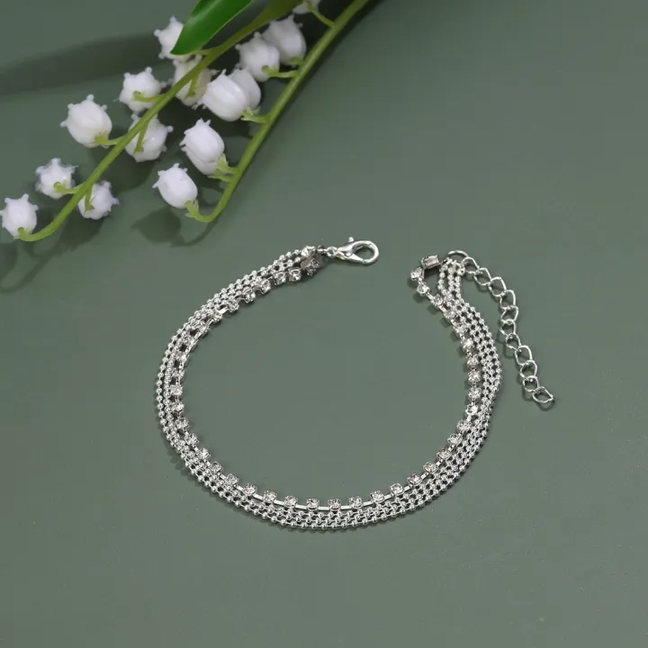 Enacolor%20%20%20Summer%20Beach%20Anklets%20Metal%20Chain%20Bead%20Chain%20Anklets%20-%20Image%206
