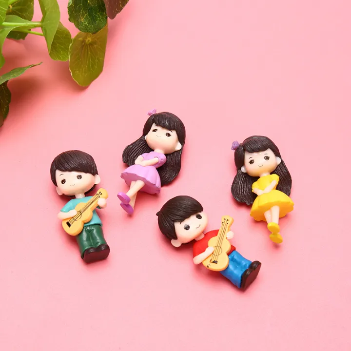 Cute%20Couple%20Figurines%20Set%20Garden%20Home%20Decoration%20Miniature%20Craft%20Guitar%20Ornament%20-%20Image%203