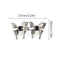 Adjustable Fashion Butterfly Button Fixed Tightening Pins Waist Buckle For Pants No Sewing Required Waist Closing Artifact Tool Conbo. 