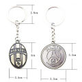 【Hot deal】 Football Club Team Logo Metal Keychain Keyholder Car Keyring Football Fans ZHANGNA. 