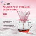 Pour over Coffee Filters Stylish Elegant Coffee Maker Dripper for Home Cafe. 