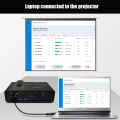 Male To Female Dp To Hdmi Video Audio Hd Cable 4k Display Port To Hdmi-Compatible Adapter Converter For Pc Tv Lap Projector. 