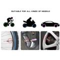 2Pcs 5 Colors RGB LED Bike Valve Cap Light Flash Tyre Tire Wheel Stem Rim Neon Lights Lamp for Bicycle Motorcycle Night Cycling. 