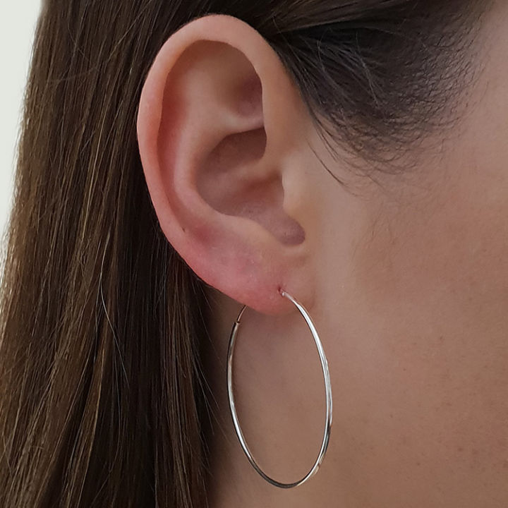 Hoop Circle Ladies' Earrings