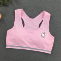 Yfashion Cotton Training Bras For Teenage Girls Casual Teenager Underwear Sport Bras For 13-18 Years Old Girls. 