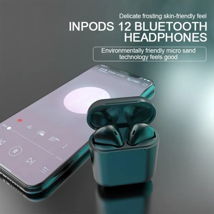 Inpods%2012%20(i12)%20Wireless%20Bluetooth%20Headset%20Bluetooth%205.0%20with%20Touch%20Sensitive%20and%20High%20Quality%20Stereo%20-%20Image%205