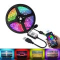 USB Powered APP Controlled RGB Light with Remote - 5M. 