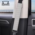 Seat Belt Comfort Pad Soft Cloth Car Seat Belt Cover Extra Long Protective Pad for Neck Shoulder Cushion Safety Belt Protector Car Seat Accessories. 