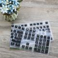 Silicone Protective Skin For Logitech G910 G810 G610 G310 Backlit Game Mechanical Keyboard cover Protector Button Dust Cover. 
