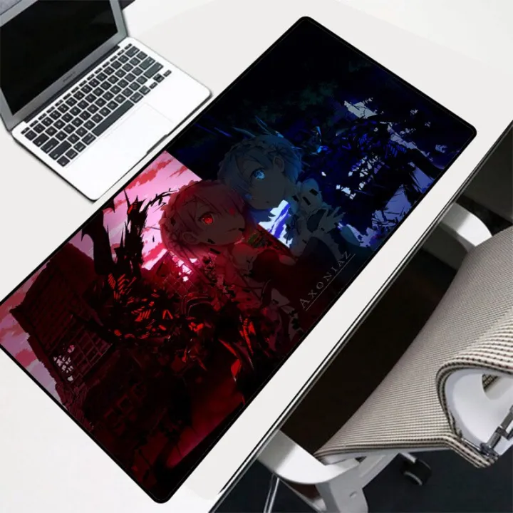 Gaming%20For%20Csgo%20Anime%20Mat%20Mouse%20Re%20Carpet%20Mousepad%20Pad%20Gamer%20Computer%20Xxl%20Large%20Keyboard%20Mouse%20Pad%20Girl%20Rem%20Desk%20Mause%20Pad%20Zero(350X900Mm_2Mm%20%20Thickness)%20-%20Image%204