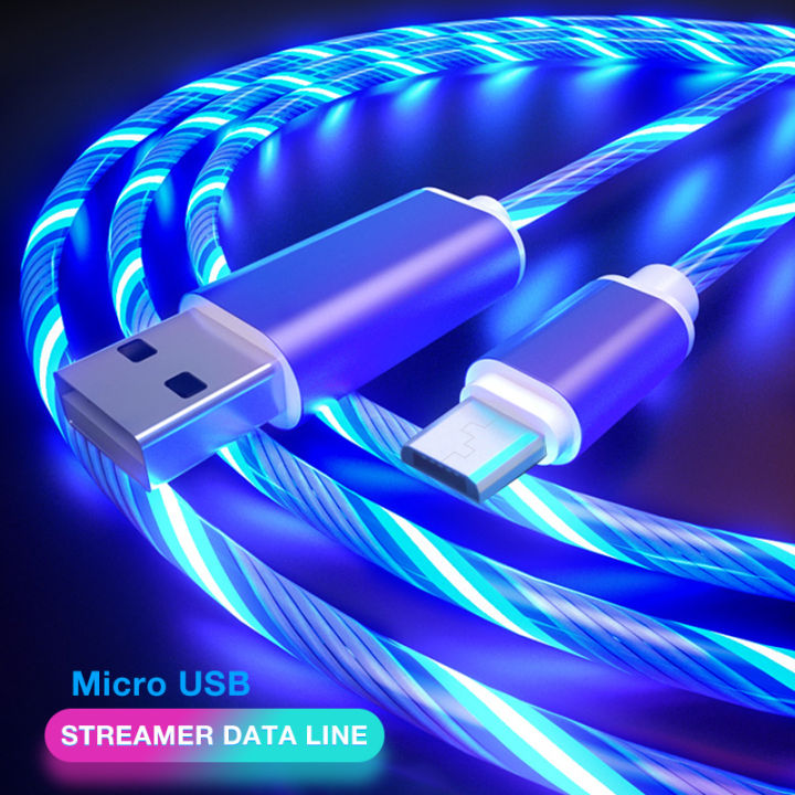 LED%20Flowing%20Fast%20Charging%20Cable,%20USB%20A%20to%20Type-C,%203A%20Luminous%20Charger%20for%20iPhone%20-%20Image%202