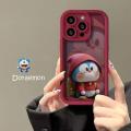 Cellphone Case For VIVO Y36 Y75 Y76 77E V27 5G Y50 Y31 4G Y67 Y78 Plus Y83 Y95 Y93 S16 Y30 Y33 Y81 Y91 Phone Casing Angel Eyes Cartoon Doraemon Cute Soft Popular Shockproof Anti-falling TPU Back Cover Matte Full Protection. 