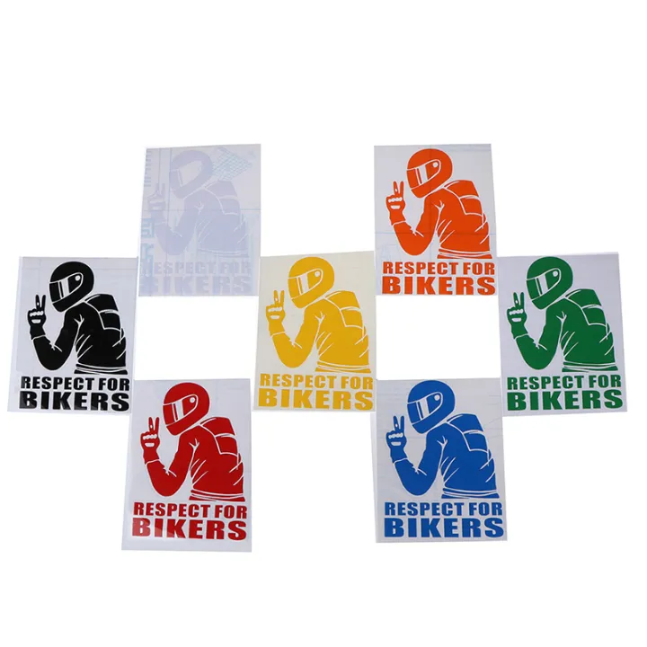 RESPECT%20FOR%20BIKERS%20Auto%20Decoration%20Car%20Bicycle%20Sticker%20Removable%20Decal%20Stickers%20-%20Image%206
