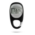 3D Step Counter Walking Memory Pedometer Pocket Step Counter for Walking with Ring for Kids Teens Men Women Adults Seniors. 