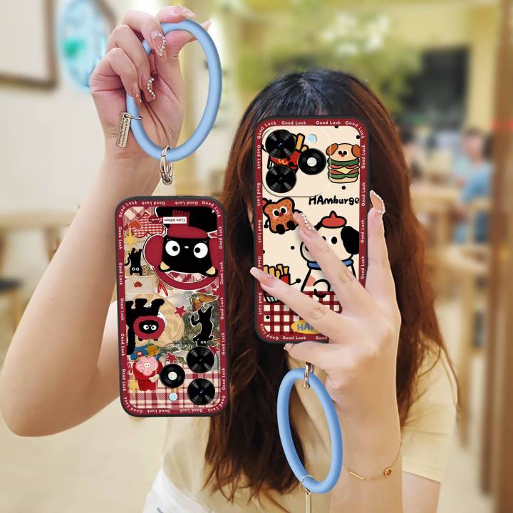 Protective%20Waterproof%20Phone%20Case%20For%20infinix%20Smart10%20HD/X6525D%20Ring%20Back%20Cover%20Bracelet%20Funny%20Personality%20Dirt-resistant%20-%20Image%204