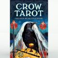 【Hot selling items】10.3*6cm Crow Tarot Deck Leisure Party Table Game Fortune-telling Prophecy Oracle Cards. 