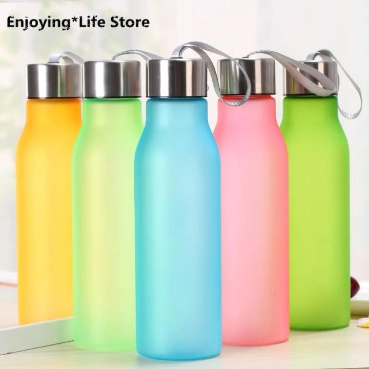 750ml Plastic Water Bottle Creative Water Cup Outdoor Portable Cup Advertising Cup Daily Use Water Bottle