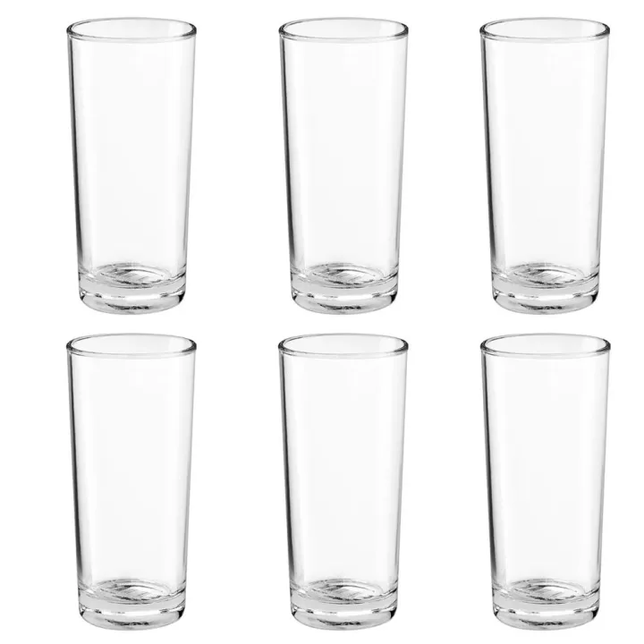 6%20Pcs-Red%20Cherry%20Slim%20and%20Tall%20Cocktail%20Glasses%20Drinking%20Water%20Glasses%20Tumbler%20(Plain%20Design)%20-%20285ml%20-%20Image%209