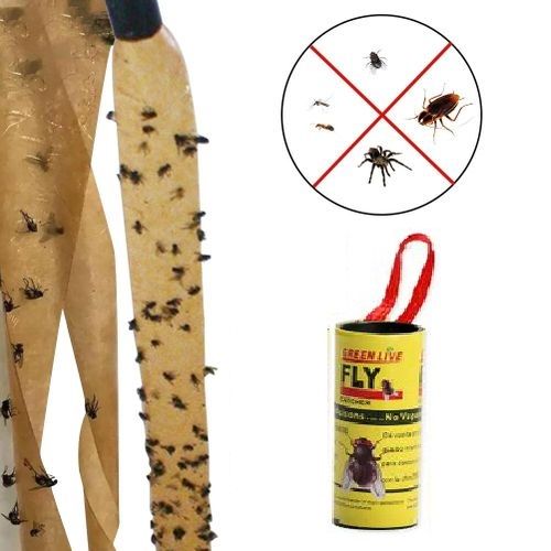 Sticky Fly Trap Paper Strips for flies Gnat and pest control