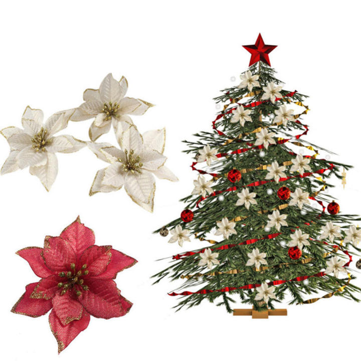 Sparkling%20Xmas%20Tree%20Flower%20Decorations%20Glittery%20Holiday%20Floral%20Decor%20Sparkly%20Flower%20Home%20Decor%20For%20Celebrations%20Glitter%20Christmas%20Decorations%20Xmas%20Tree%20Ornaments%20With%20Flowers%20-%20Image%205