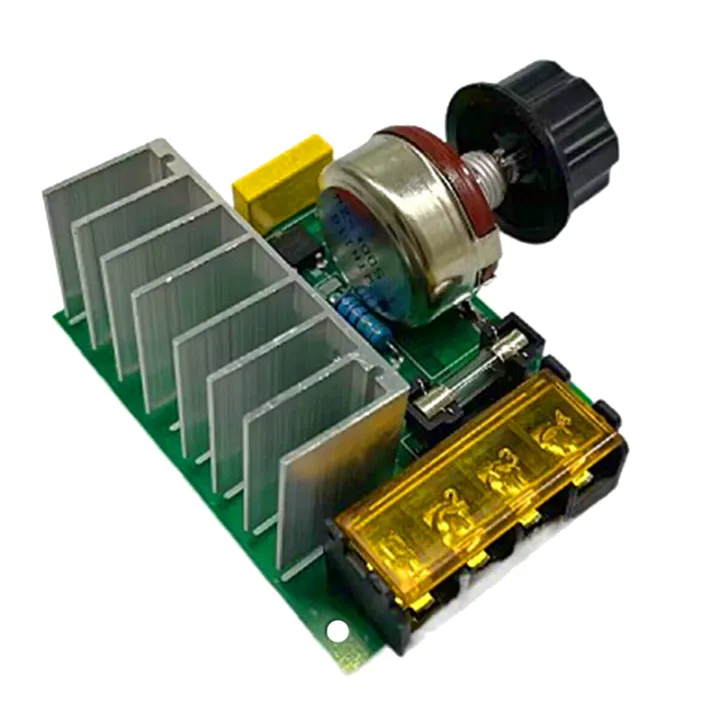 4000W Voltage Regulator 220V Speed Dimmer Temperature Control Switch ...