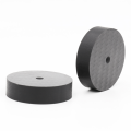 Carbon Fiber Speaker Isolation 40x10mm Speaker Stand Feet HiFi AMP Accessory Speaker Pad. 
