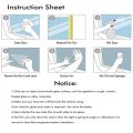 New Frosted Window Privacy Film Removable Static Cling Frosted Glass Stickers UV Blocking Window Stickers Glass Windows. 