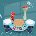 Children's Drum Set, Bright Color Toddler Drum Set Multifunctional for Toy Kids | Jazz  Drum | INeedz 2827b 400. 