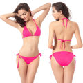 Women pink high quality bikini set. 
