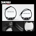 【Miga Plaza】SKMEI 1278 Men's Sports Watch Dual Time 5 Groups Daily Alarm Snooze Hourly Chime Timer Chronograph Countdown Calendar 50m Waterproof Backlight. 
