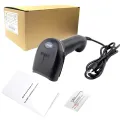 Netum F20 Handheld Wired Ccd Barcode Scanner Portable 32Bit Usb Cable A4 Bar Code Reader For Pos System. 