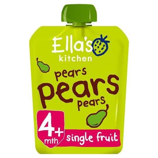 Ella's Kitchen Pear 4+Months 70G Pouches