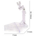 Action Figure Display Base Adjust for Gundam Model Stand Support Bracket Base. 