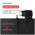 Zbtlink EU Plug Power Adapter AC to DC Supply Charge Adapter AC 110-240V DC 12V 1A 2A 2.5A 9V 0.6A For LED Light Strips Router. 