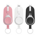 New Keychain Power Bank Ultra-thin Mini Portable Emergency Charging Watch Wireless Charging 2-in-1 2000 Ma. 