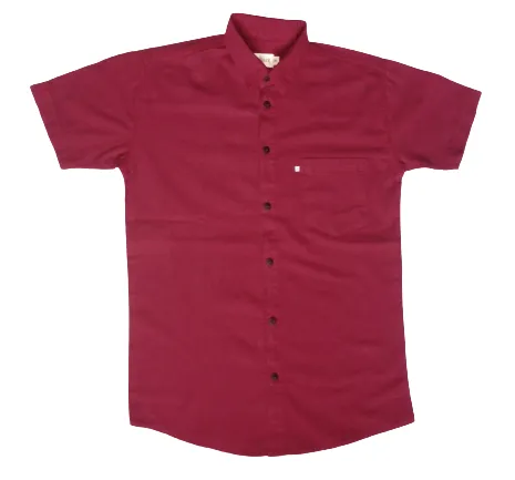 Men's%20Boy%E2%80%99s%20Linen%20Short%20Sleeve%20Black%20Blue%20Maroon%20Shirts%20Casual%20CHCF%20-%20Image%203