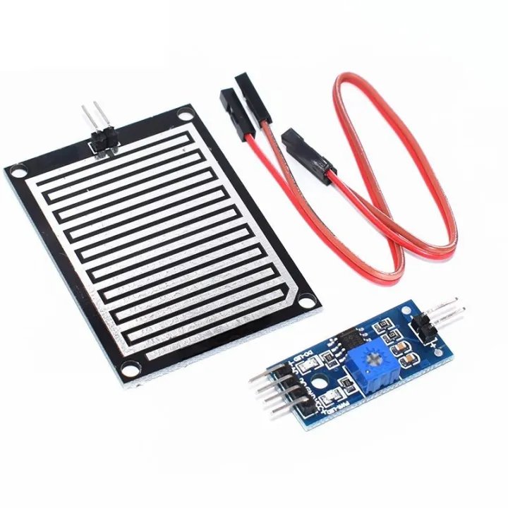 Separate PCB Board Raindrop Module Sensor Rising Water Level Detection ...